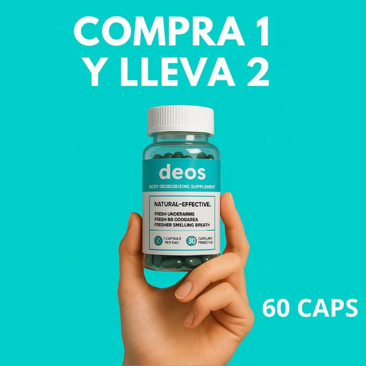 DEOS – Frescura total OFERTA 2X1 (60 capsulas)