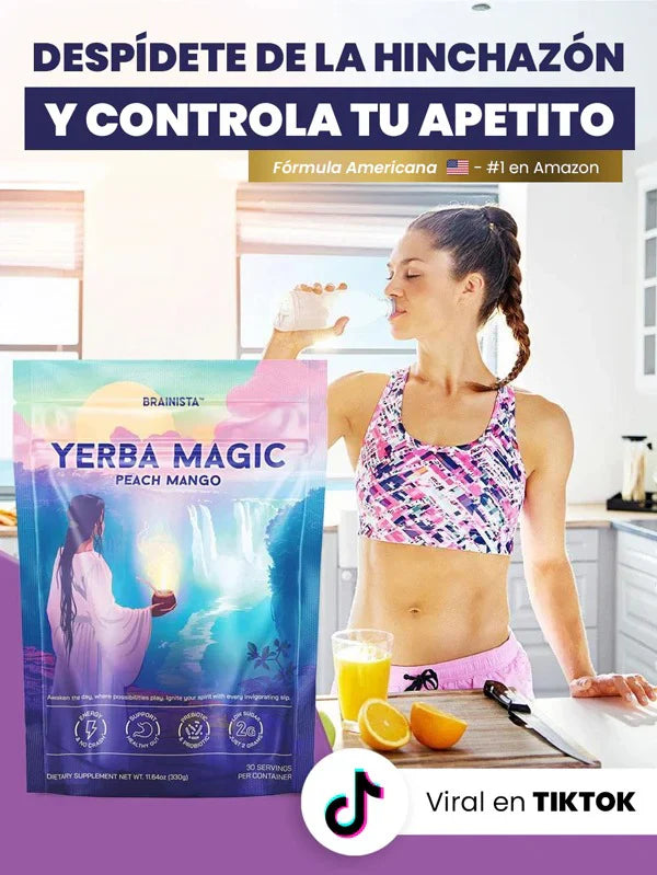 Yerba Magic Peach Mango – Energía Natural y Sabor Único