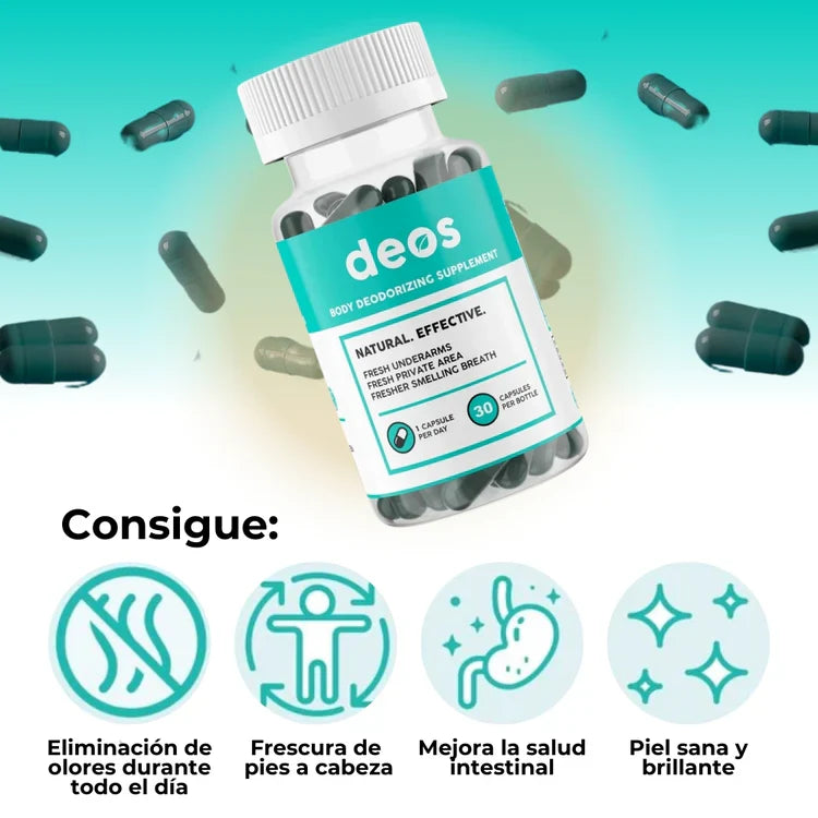 DEOS – Frescura total OFERTA 2X1 (60 capsulas)