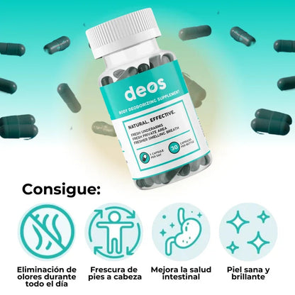 DEOS – Frescura total OFERTA 2X1 (60 capsulas)